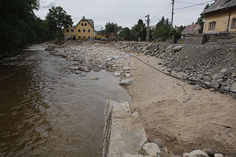 Smědá týden po povodni