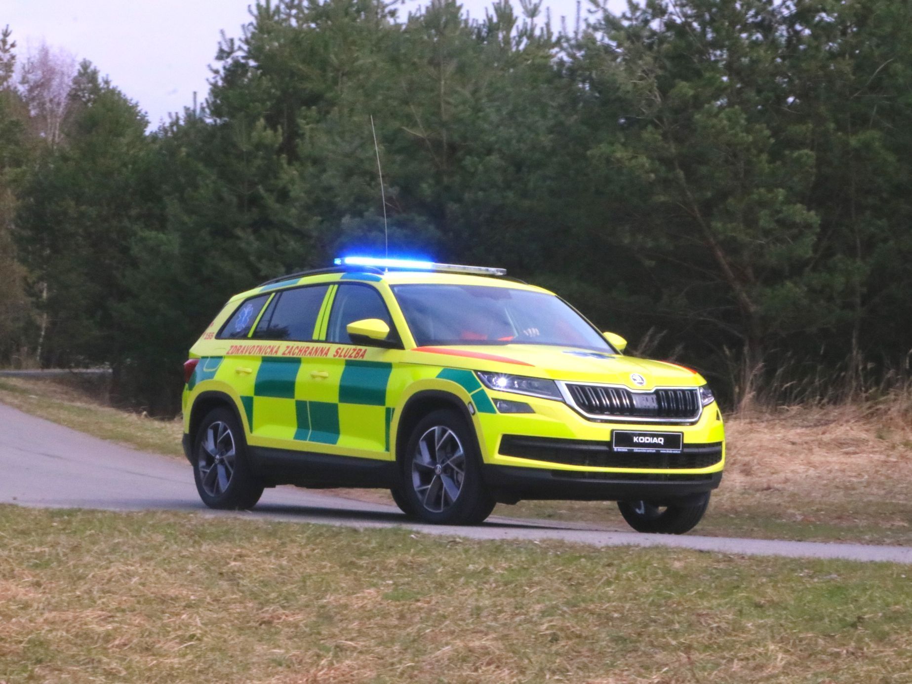 Škoda Kodiaq záchranář