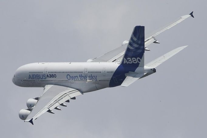 An Airbus A380