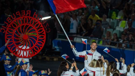 Takový byl zahajovací ceremoniál Evropských her.