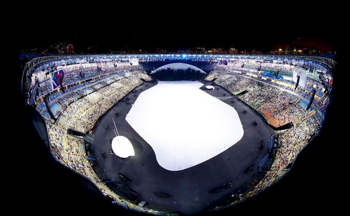 OH 2016, slavnostní zahájení: stadion Maracaná