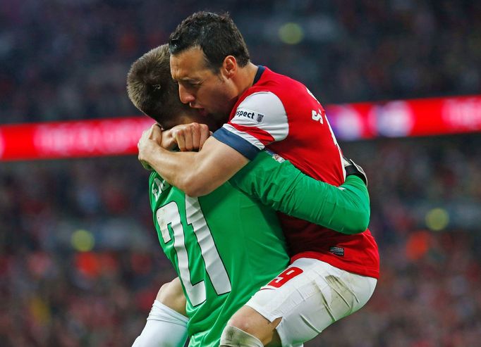 Cazorla a Fabianski slaví postup do finále FA Cupu