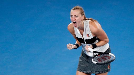 Petra Kvitová ve finále Australian Open 2019.