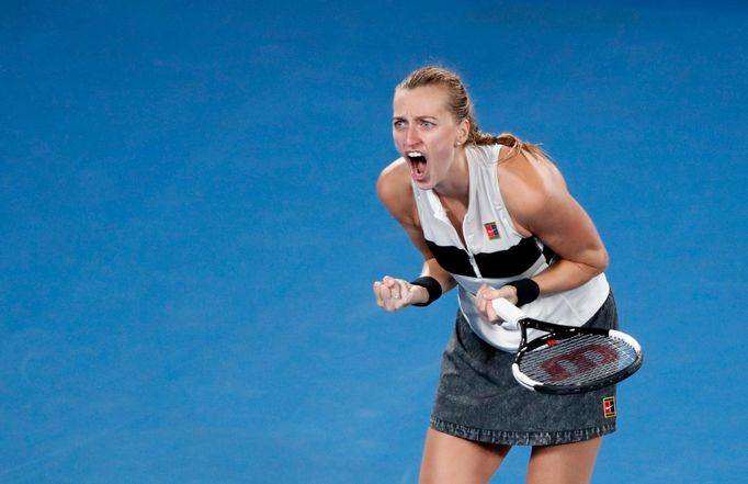 Petra Kvitová ve finále Australian Open 2019.