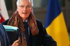Jednání o brexitu pokročila, ale spory jsou o irskou hranici, řekl vyjednavač Barnier
