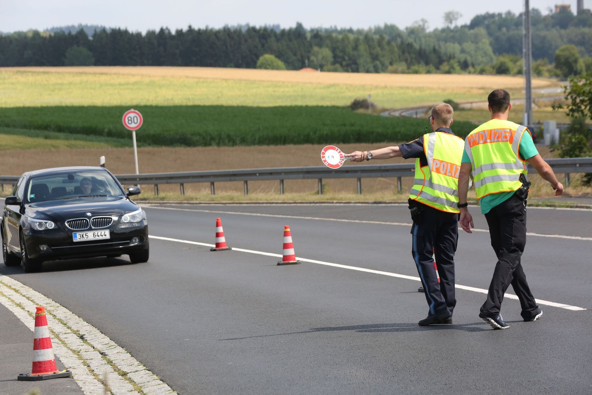 Kontroly Bavorské pohraniční policie