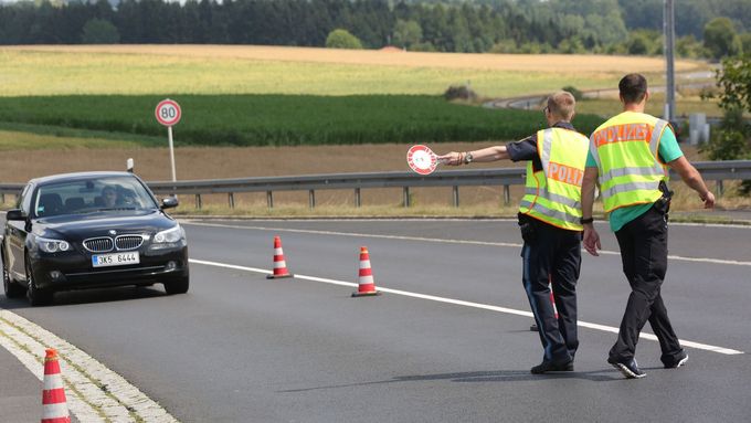 Bavorská pohraniční policie, ilustrační foto