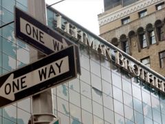 Hlavní sídlo banky Lehman Brothers v New Yorku
