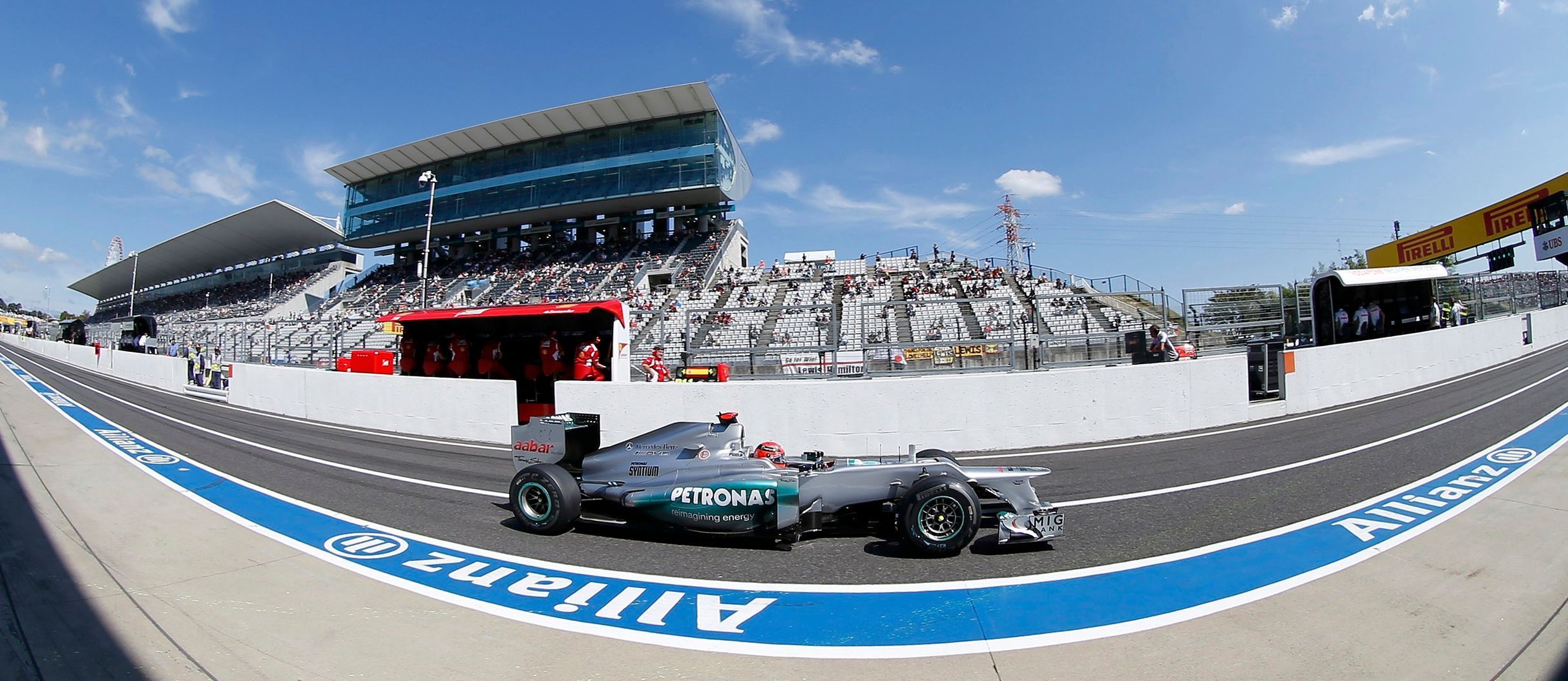 Trénink F1 v Suzuce: Michael Schumacher