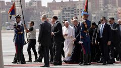 Papež František v Egyptě