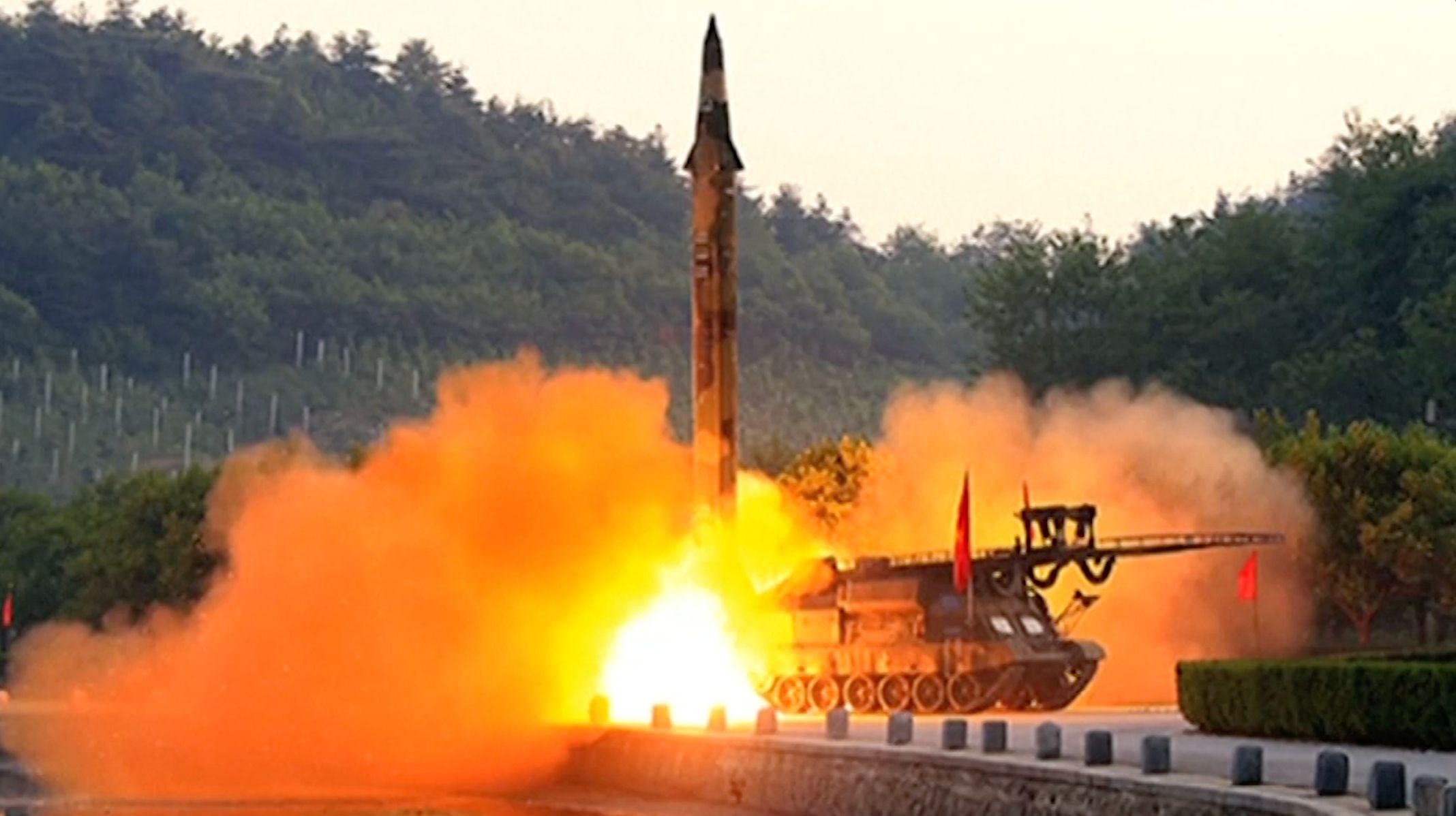 KLDR zveřejnila video z testu rakety