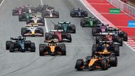 Start VC Španělska F1 2025