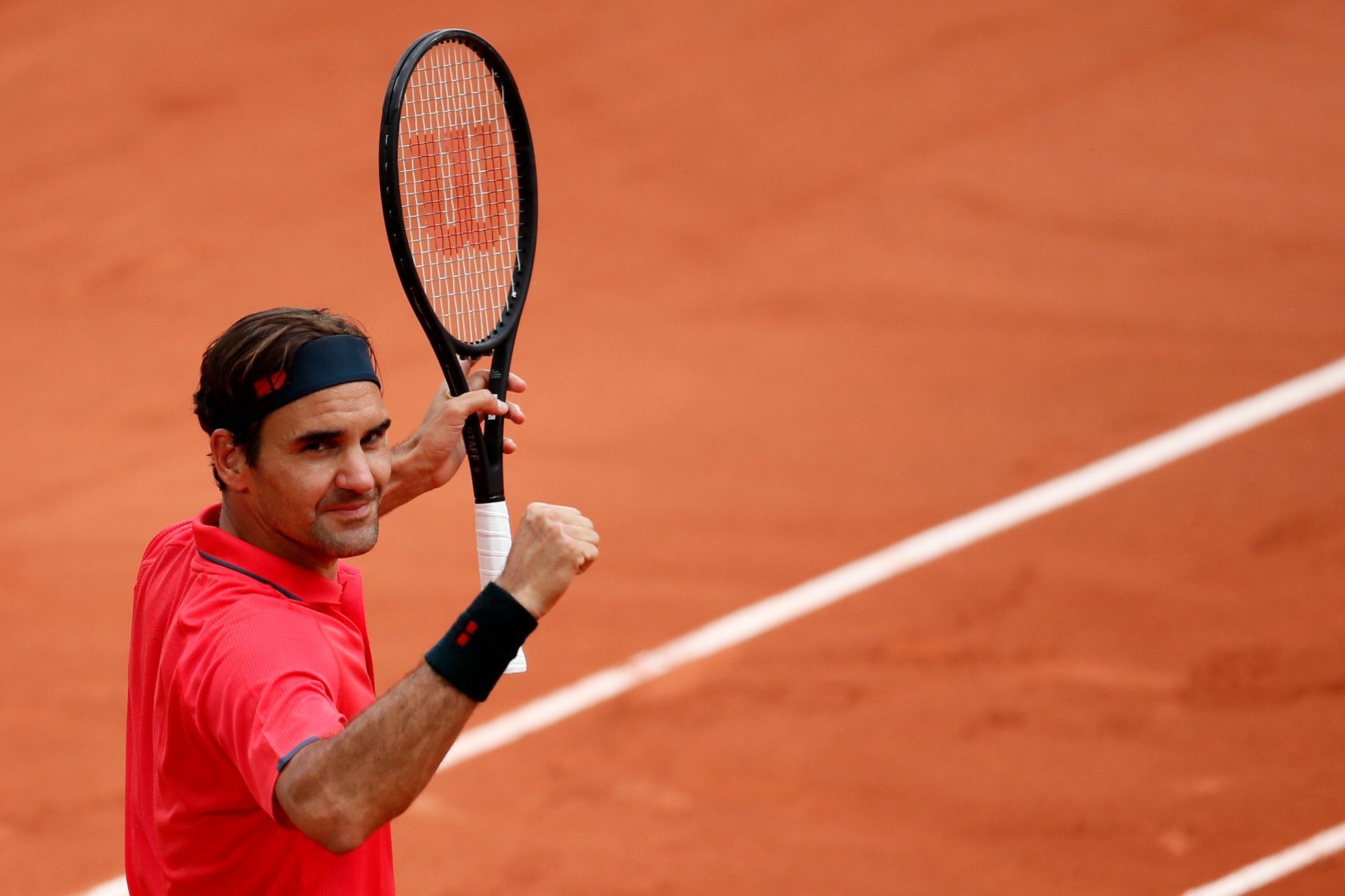 French Open, 2. kolo (Roger Federer)
