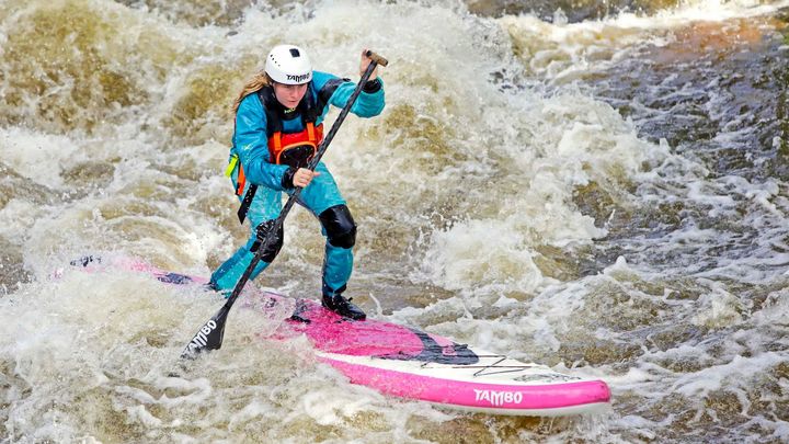 Dřív nepochopitelné. Čertovy proudy se otevřely, závodily na nich i paddleboardy; Zdroj foto: Libor Fojtík