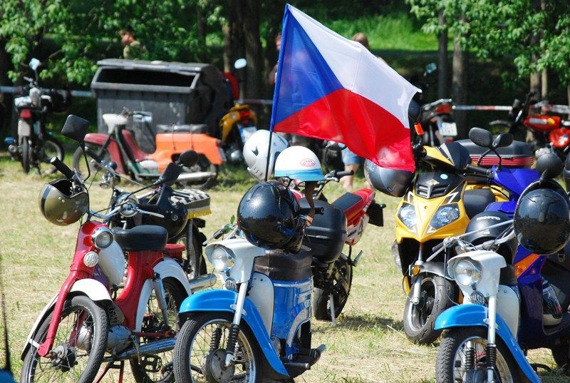 Sraz malých motocyklů Všelibice