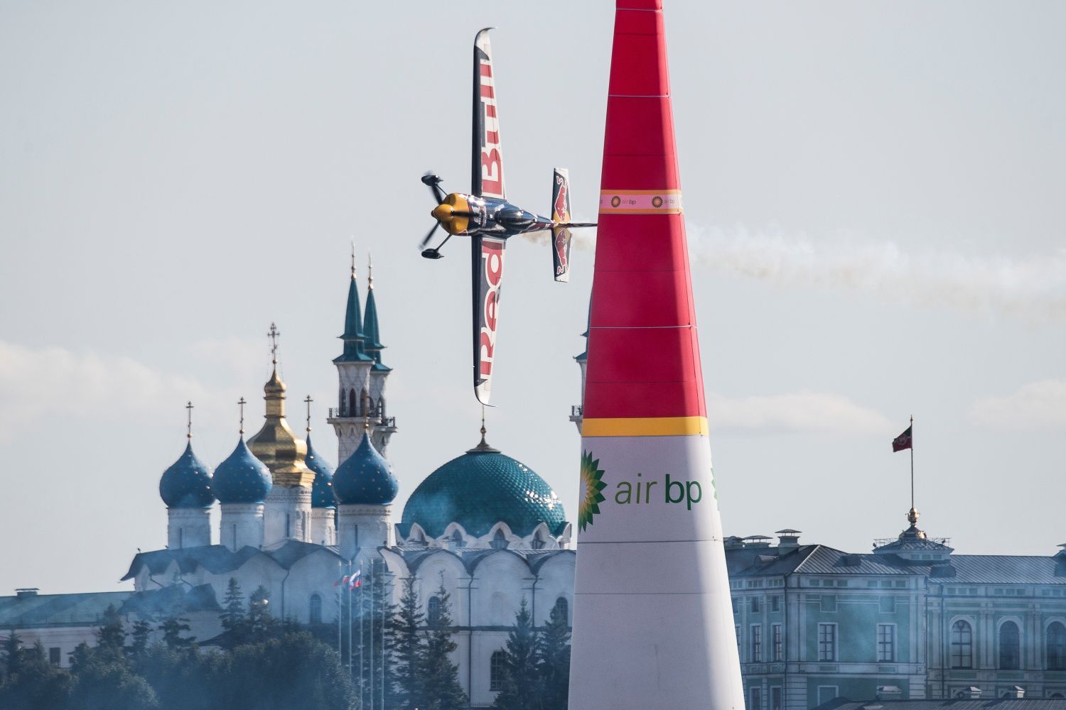 Martin Šonka na závodě Red Bull Air Race v Kazani 2018