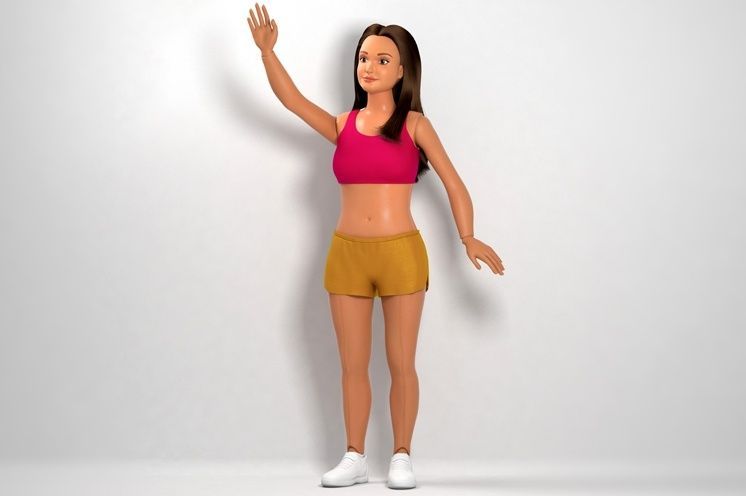 Nickolay Lamm vytvořil realistické Barbie