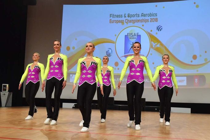 Aerobic Dancers Kladno získal v kategorii dospělých Aerobic grande bronz