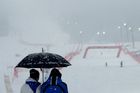 Sněžení a mlha nepustily lyžaře k tréninku v Bormiu. Podmínky by se měly zlepšit