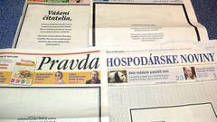 Slovenské noviny otiskly parte svobodě slova
