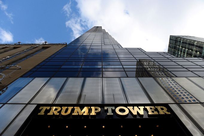 Trump Tower na Manhattanu v New Yorku.