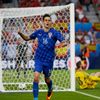 Euro 2016, Chorvatsko-Španělsko: Nikola Kalinič slaví gól na 1:1