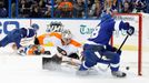 NHL: Philadelphia Flyers at Tampa Bay Lightning (Emery a Palát)