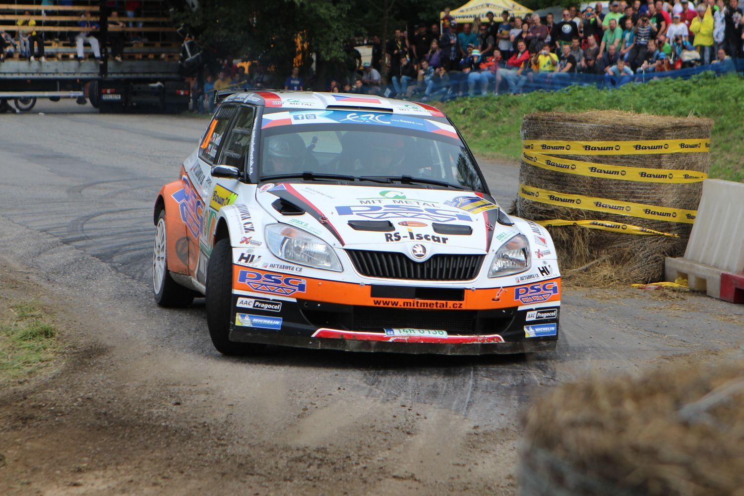 Barum rallye 2014: Antonín Tlusťák, Škoda Fabia S2000