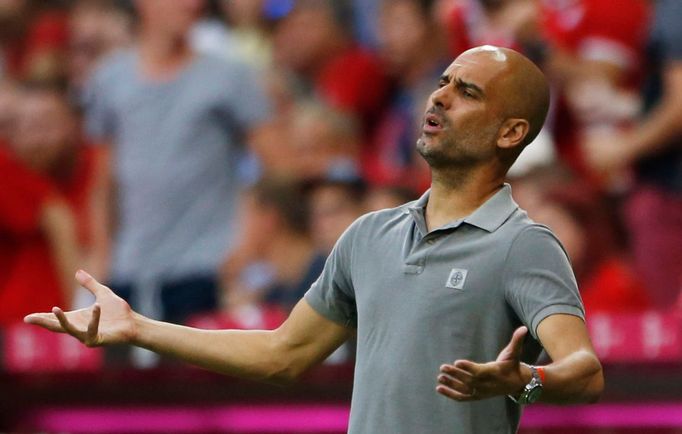 Pep Guardiola, trenér Manchesteru City