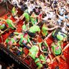 Španělsko, Tomatina, rajčata, bitva, kuriozita, rajče