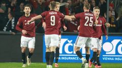 Radost Sparty v derby Sparta - Slavia ve 27. kole Fortuna: Ligy
