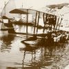 Hydroplán v přístavu, rok 1934
