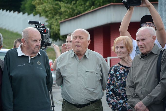 Na vzpomínkovou akci přišel i Ján Geleta, Fotbalista roku 1967