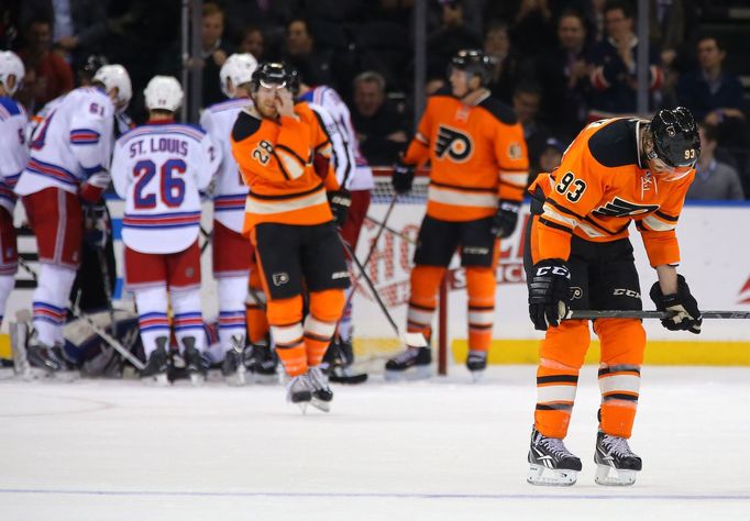 NHL, Philadelphia Flyers: smutný Jakub Voráček