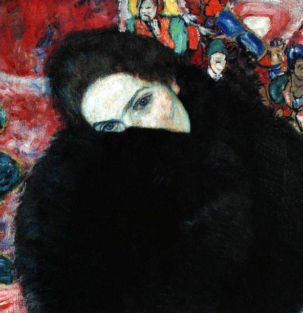 Gustav Klimt: Dáma s rukávníkem