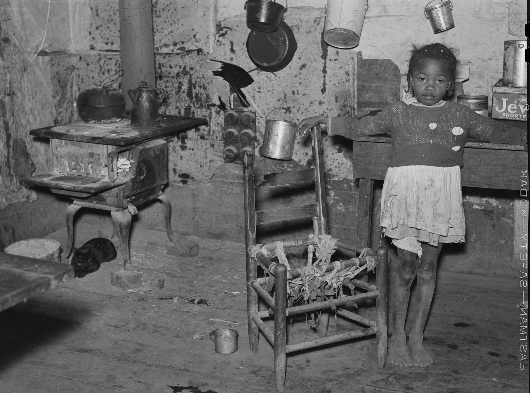 Kuchyně v domě na plantáži