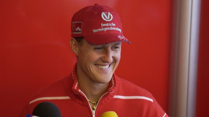 Kde je pravda? Schumi podle bývalého šéfa komunikuje jen očima, na žádné svatbě nebyl; Zdroj foto: Scuderia Ferrari