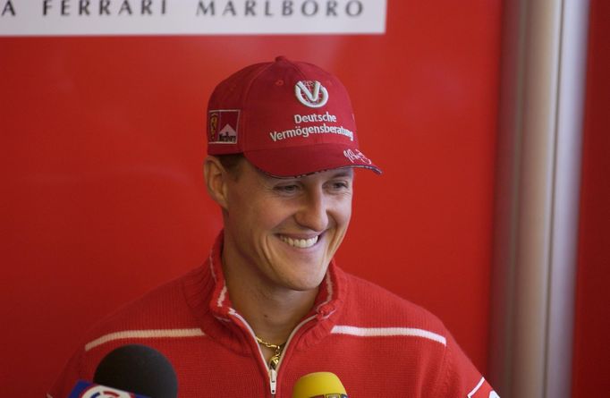 Michael Schumacher v dobách, kdy závodil za Ferrari