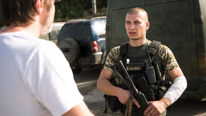 Válka na Ukrajině je pro novináře jiná, než byly předchozí, míní reportér Aktuálně.cz; Zdroj foto: Jakub Plíhal