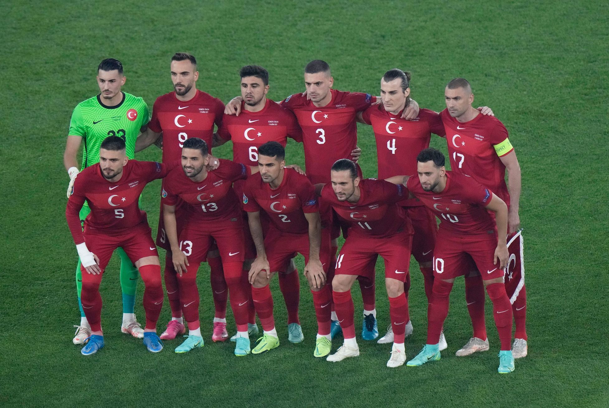 Turci před zápasem Turecko - Itálie na ME 2020