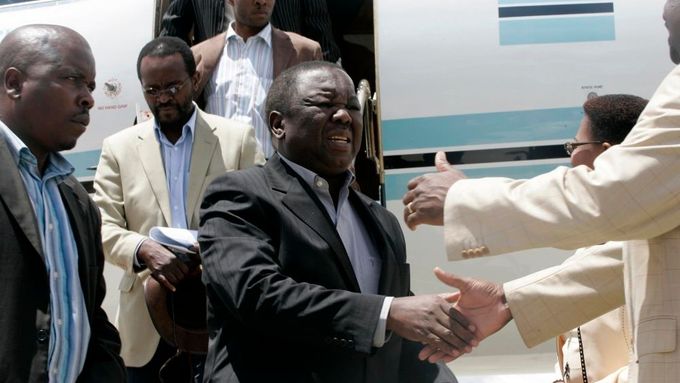 Zimbabwe se loučí se ženou Morgana Tsvangiraie
