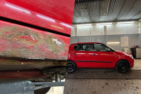 oprava Škody Fabia II