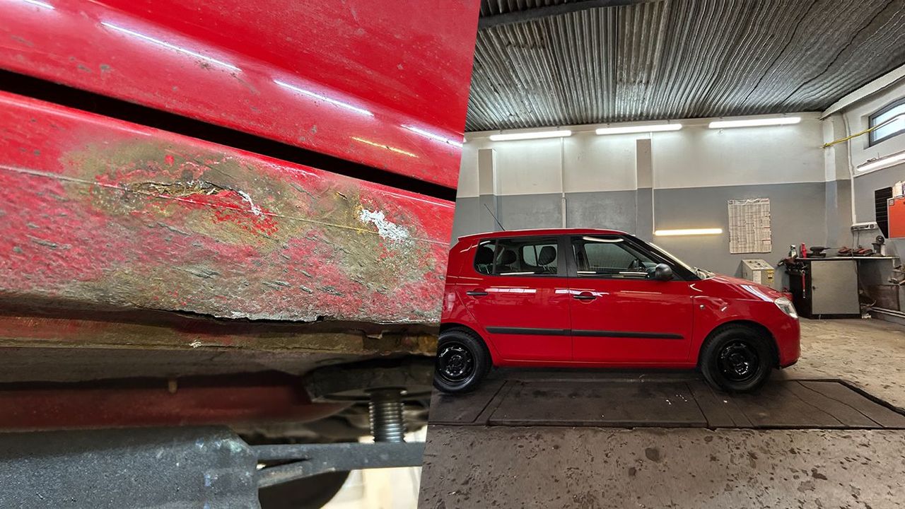 Servis chtěl desetitisíce, opravili jsme ji za hubičku sami. Zrezlá Fabia prokoukla