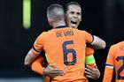 Nizozemsko - Turecko 2:1. Oranjes slaví, po obratu jsou v semifinále Eura