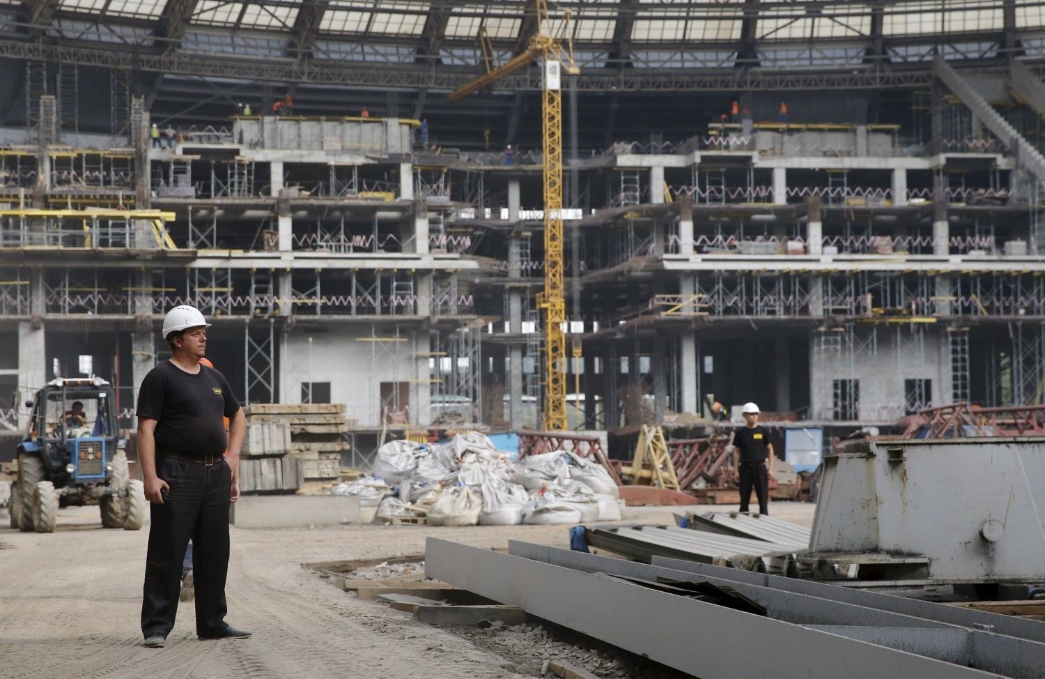 Příprava na MS 2018: stadion Lužniki v Moskvě