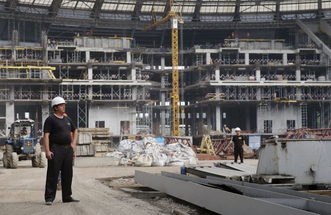 Příprava na MS 2018: stadion Lužniki v Moskvě