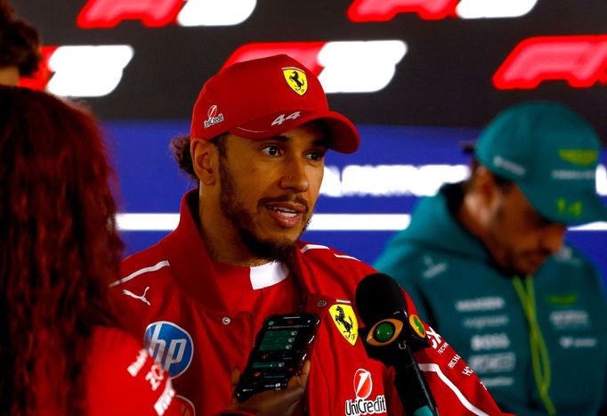Lewis Hamilton, Ferrari během VC Japonska F1 2025