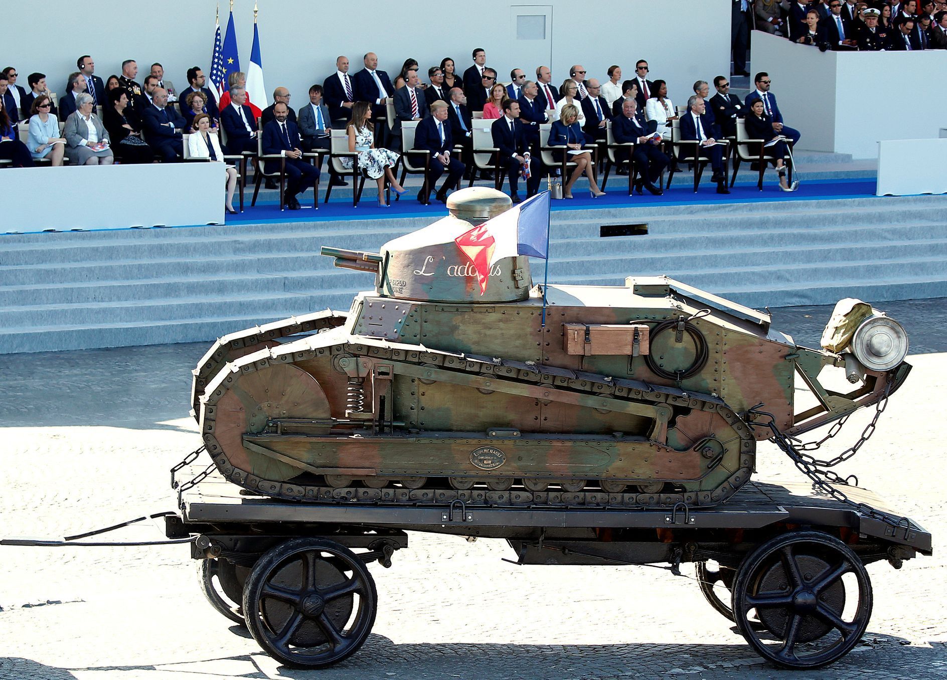 Vojenská přehlídka v Paříži, oslavy Dne Bastilly