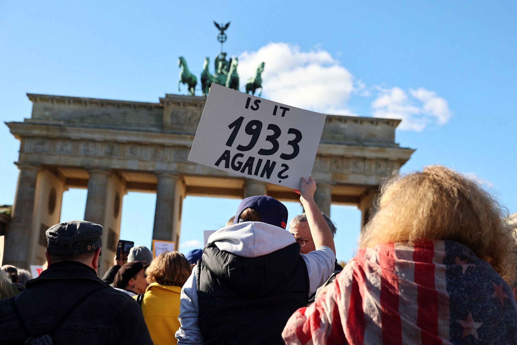 USA, Spojené státy, protest, demonstrace, Donald Trump, No Kings