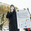 Handicapovaní, vozíčkáři, postižení - demonstrace, pátý stupeň péče